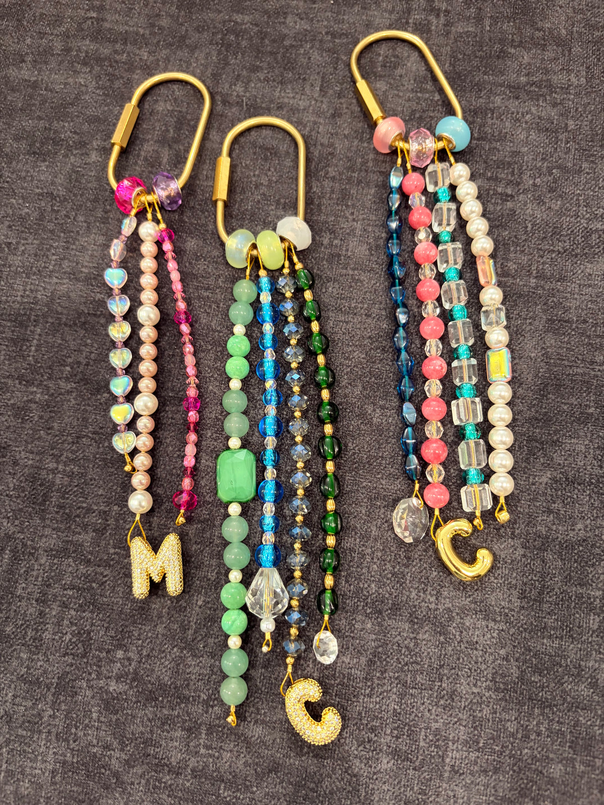 The Initial Bag Charm